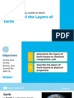 Earth and Life Science SHS Unit 5 Compositional Layers of Earth