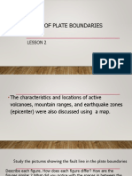 Lesson 2 Types of Plate Boundaries
