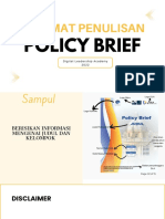 Format Penyusunan Polbrief