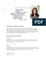 CV Lorena Galiano