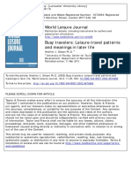 No - Busy Travelers - Leisure-Travel Patterns and Meanings in Later Life (World Leisure Journal, Vol. 44, Issue 2) (2002)