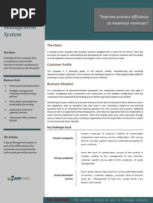 Quote Management System