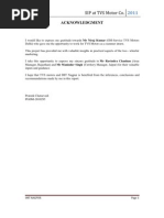 Download TVS Report by Prateek Chaturvedi SN60192671 doc pdf