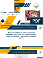 Diagnóstico de Un Aula de Nivel Inicial Y/O Primaria: Docente: Mg. Dennis Quispe Sánchez