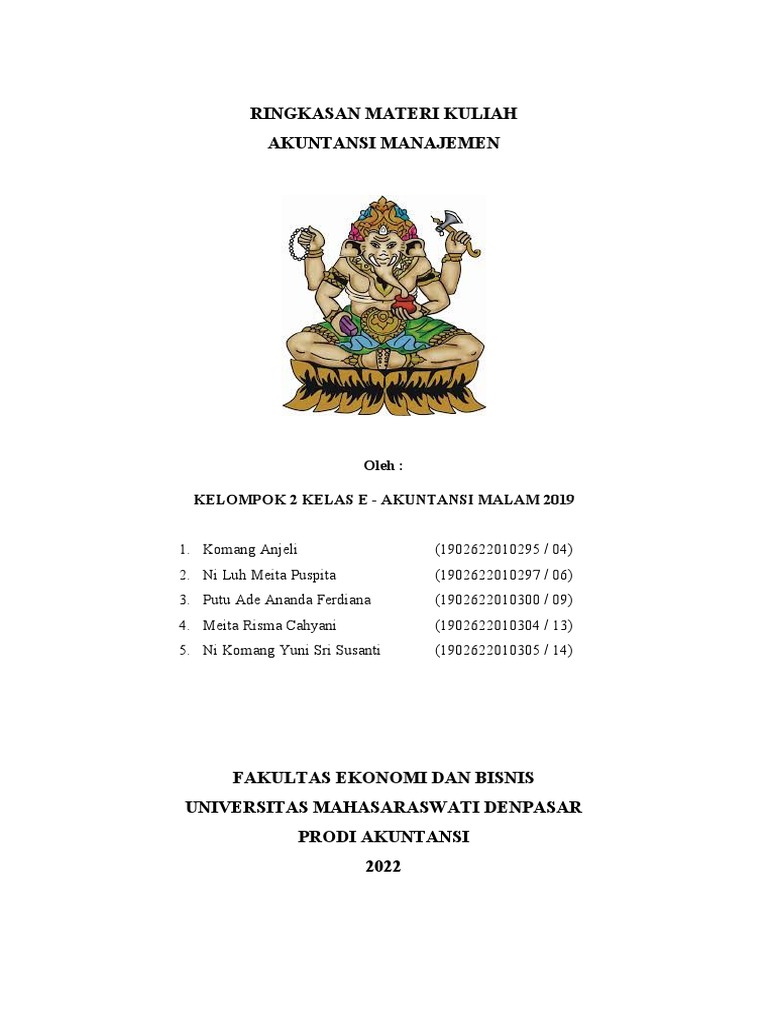 Konsep Just In Time dalam Akuntansi Manajemen | PDF