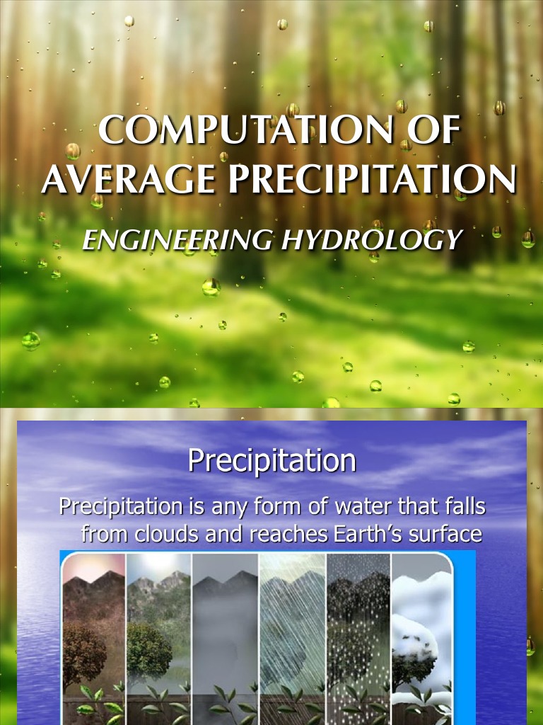 Hydrology Rain Gauge PDF