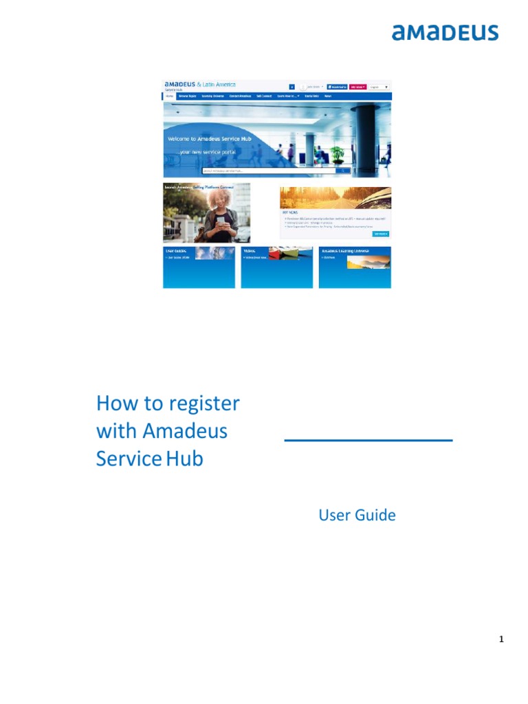 (LATAM) How To Register With Amadeus Service Hub en V1 01aug18 ...