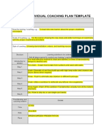 SITXHRM001 - 1A - Trainer Individual Coaching Template