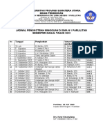 Jadwal Pengkotbah Mingguan Di SMA N 1 Parlilitan