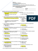 EKON 9 1ST QUARTER TEST W ANS KEY