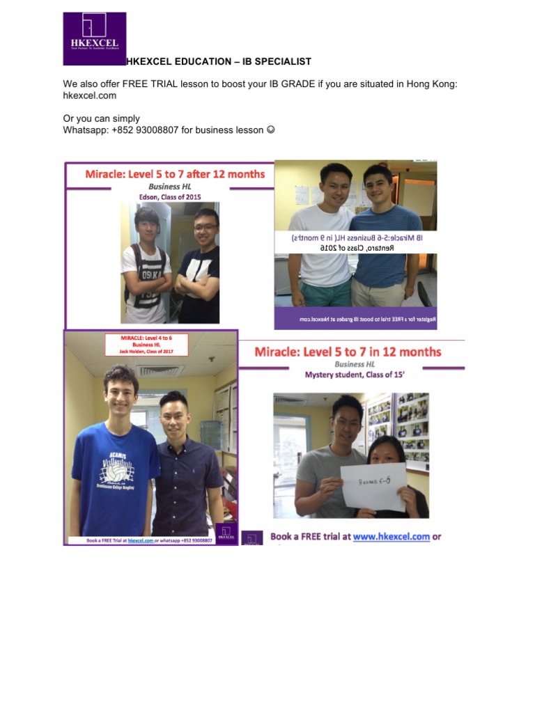 Free IB Business CUEGIS Level 7 Essay Guide PDF Netflix