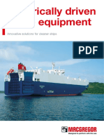 Electrically Driven Roro Equipment: Innovative Solutions For Cleaner Ships