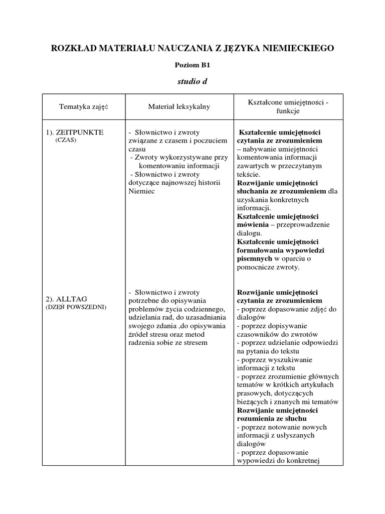 Studio D B1 | PDF
