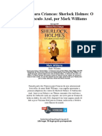 Classicos para Criancas Sherlock Holmes o Carbunculo Azul Por Mark Williams - Mark Williams