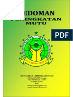 Buku Pedoman Peningkatan Mutu