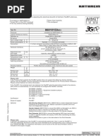 Datasheet 80010992 | PDF | Decibel | Antenna (Radio)