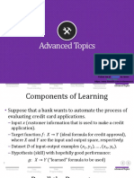 Advanced Machine Learning Topics