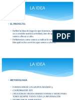 LA IDEA - Tema 1