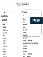 Tata Tertib Kerja