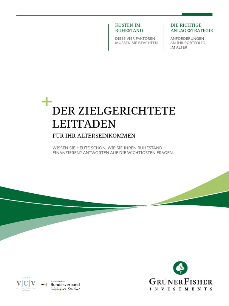 Gruener Fisher Investments-Leitfaden Für Ihr Alterseinkommen  PDF
