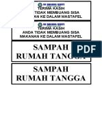 Label Sampah