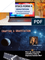 3.1 Newton Unirversal Law of Gravitation