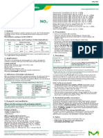 Spectroquant Nitrate Test 109713e