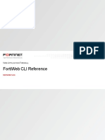 Fortiweb v5.8.6 Cli Reference