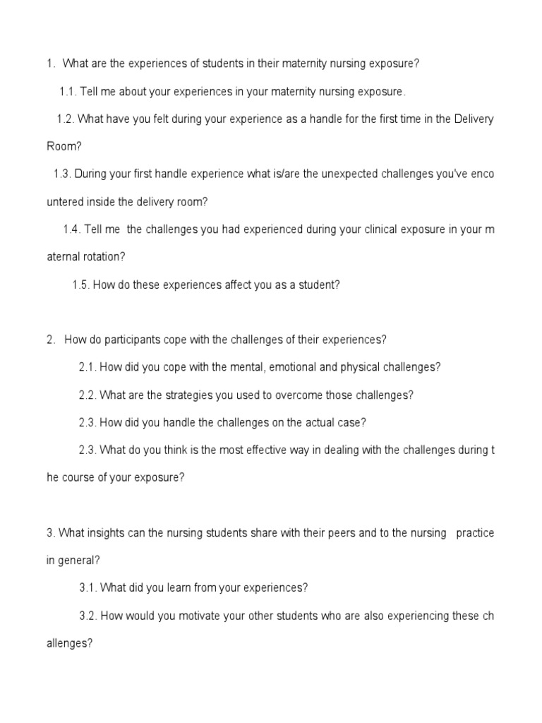 Guide Question | PDF | Career & Growth | Lifestyle