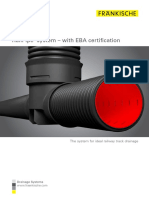 Product Description RailPipe System With EBA Certification