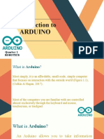 Introduction To Arduino - First Quarter - Sy 2021-2022
