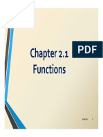2.1 Functions