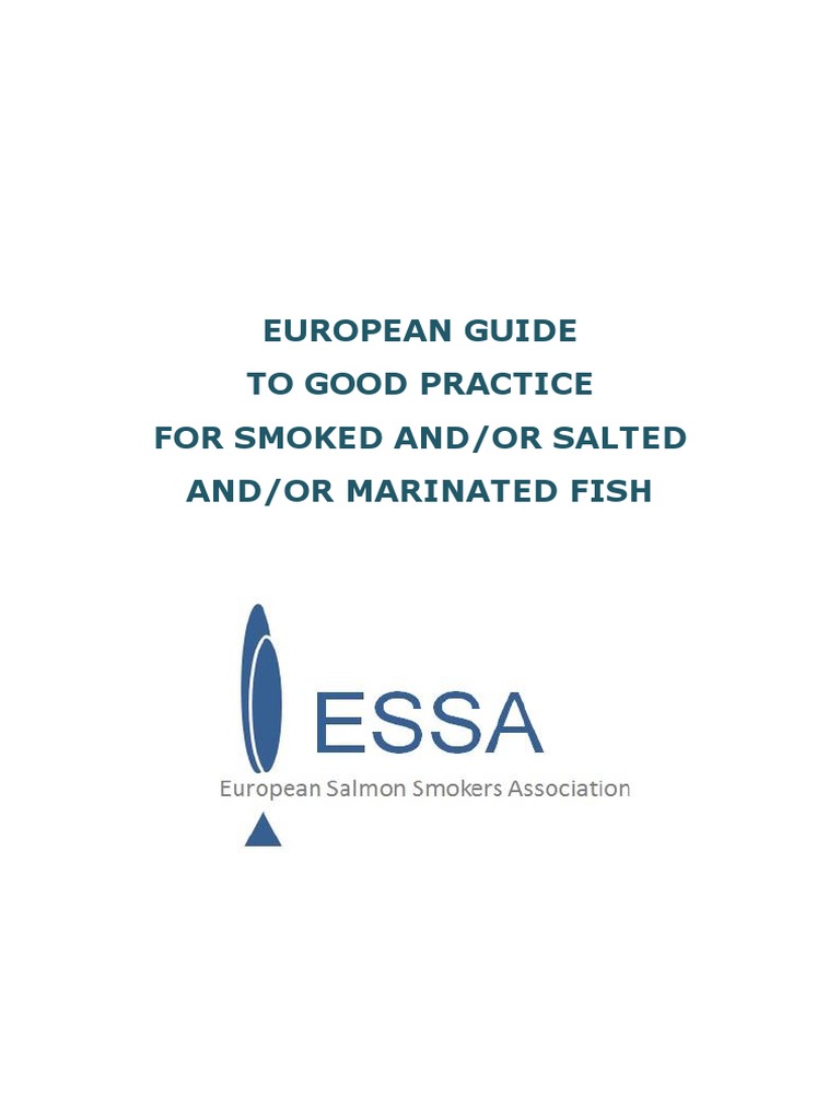 Biosafety FH Guidance Essa Smoked-Salted-Marinated-Fish | PDF