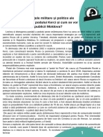 Efectele Și Consecințele Militare Și Politice Ale Distrugerii Parțiale A Podului Kerci Și Cum Se Vor Răsfrânge Asupra Republicii Moldova