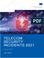 Telecom Security Incidents 2021 Report