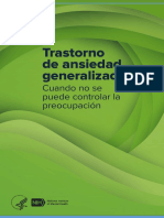 Trastorno de Ansiedad Generalizada