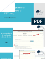 Jovem e Consultor - Inscrição para o FSY 2023