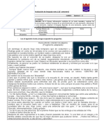 Formato Evaluaciones Escritas Lnguaje 5to A