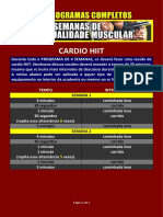 PROGRAMA 4 SEMANAS V Cardio HIIT