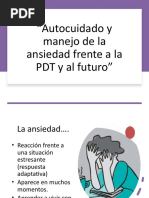Autocuidado y Manejo de La Ansiedad OK