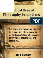 Practical Uses of Philosophy