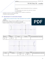 TD06 - Lentilles Minces