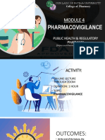 MODULE 4 Pharmacovigilance