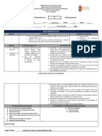 Planeacion Matematicas 10 Al 14 de Octubre