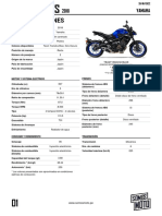 MT-09A-ABS 2018: Especificaciones de la Yamaha MT-09A con ABS
