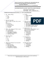 PTS Bahasa Inggris Kelas 3 Th. 20222023