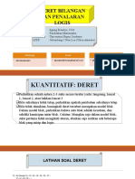 Belajar Bareng - TPA - Deret Dan Analogi - Agung Prasetyo