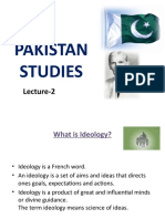 Pakistan's Ideology and Allama Iqbal's Role