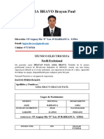 CV Actualizado A1 JARA BRAVO Brayan Paul