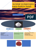 Występowanie I Zastosowanie Tlenków Metali